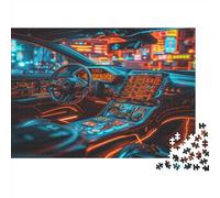 Auto cyber Puzzle Impossible 1000Pcs Decorazione Per La Casa. Rilassamento E Intelligence Per Adulti E Ragazzi Da 14 Anni 1000pcs (75x50cm)