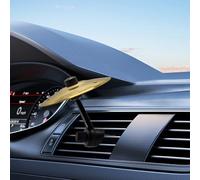 Auto Cymbals Air Vent, Cymbals per incidenti automobilistici, Auto Clip Air Vent, Rendiamo la guida più divertente, Facile installazione, Robusto, Cymbals Compact Cars per tutti i veicoli (Oro)