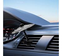 Auto Cymbals Air Vent, Cymbals per incidenti automobilistici, Auto Clip Air Vent, Rendiamo la guida più divertente, Facile installazione, Robusto, Cymbals Compact Cars per tutti i veicoli (Argento)