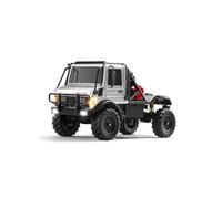 Auto da arrampicata RC in scala 1:18, 2,4 GHz, 4 canali, trazione integrale, con illuminazione a LED, due modalità di velocità (senza superficie di carico/RTR), controllo a quattro canali, con
