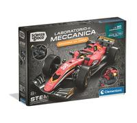 Clementoni Scienza e Gioco Build - Macchina Da Corsa Speed Racer, Laboratorio Di Meccanica Bambini 8+ Anni, Set Costruzioni Oltre 90 Componenti, Made In Italy, Lingua Italiana, 19475