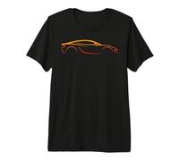 Auto da Corsa Racer Boy Driver Dad Modern Race Cool Graphic Maglietta Premium