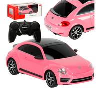 Auto da corsa radiocomandato Rastar Volkswagen Beetle rosa