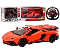 Auto da Corsa RC con Porte Apribili 1:12 Arancione