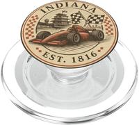 Auto da Corsa Vintage Indiana per Appassionati PopSockets PopGrip per MagSafe