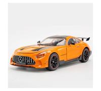 Auto da esposizione 1/18 for Benzs-GT GTR Modello di Auto Da Corsa In Lega Fonde Sotto Pressione In Metallo Auto Sportive Modello di Veicoli Raccogliere Souvenir Collezione o regalo(Orange)