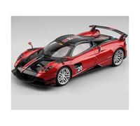 Auto da esposizione 1/18 per Huayra BC Lega Sport Car Diecast Metallo Modello di veicolo da Corsa Adatto per decorazione Collezione o Regalo(Red)