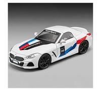 Auto da esposizione 1:22 for Z4 M40i Supercar modello in scala in lega veicolo a trazione posteriore souvenir ornamentale Collezione o regalo(White)