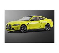 Auto da esposizione 1:23 for la M4 Supercar Modello di veicolo multiuso in lega pressofusa, regalo commemorativo Collezione o regalo(Yellow)