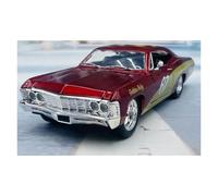 Auto da esposizione 1:24 for IMPALA SS 1967 Lega Muscle Car Diecast Modello di veicolo in miniatura in scala Nostalgic Souvenir Collezione o regalo