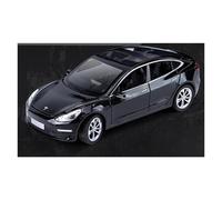 Auto da esposizione 1:24 for modello 3 Modello in lega Auto pressofusa Metallo Veicolo multiuso Collezione Souvenir Collezione o regalo(Black)