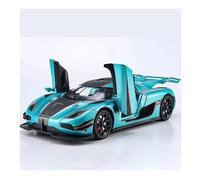 Auto da esposizione 1:24 For ONE 1 Modello di auto pressofuso in lega altamente realistico Veicolo a retrocarica Adatto for la decorazione Collezione o regalo(Blue)
