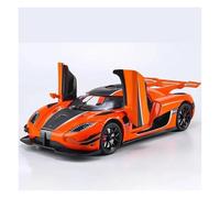 Auto da esposizione 1:24 For ONE 1 Modello di auto pressofuso in lega altamente realistico Veicolo a retrocarica Adatto for la decorazione Collezione o regalo(Orange)