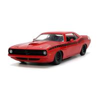 Auto da esposizione 1:24 for Plymouth Barracuda 1973 Modello di auto in lega pressofusa in miniatura, souvenir nostalgico Collezione o regalo