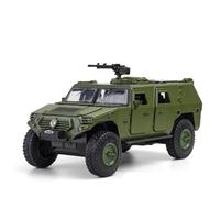 Auto da esposizione 1:24 for veicoli fuoristrada in lega pressofusa for auto blindata militare da ristrutturare, adatti come regalo Collezione o regalo(Gold)