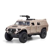 Auto da esposizione 1:24 for veicoli fuoristrada in lega pressofusa for auto blindata militare da ristrutturare, adatti come regalo Collezione o regalo(Green)