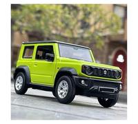 Auto da esposizione 1:26 for Jimny Lega Multiuso Modello di Auto Fuoristrada in Metallo Pressofuso Adatto for la Decorazione Collezione o regalo(Green)