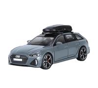 Auto da esposizione 1/32 for RS6 Avant Alloy Station Wagon Diecast in metallo Simulazione Modello di auto sportiva Adatto for fare regali Collezione o regalo(Gray)