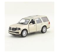 Auto da esposizione 1:46 for Navigator SUV Modello di auto in lega pressofusa in metallo Veicolo fuoristrada Collezione Souvenir Collezione o regalo(Gold)