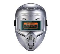 Auto Darkening Welding Helmet, Anti Glare Face Shield, Adjustable Sensitivity Welding, Professional Industrial Safety Gear Sturdy Arc Protection Headgear for Workshop Construction Home Metal