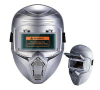 Auto Darkening Welding Helmet - Anti Glare Face Shield for Welding Protection for Professional Home Workshop Industrial Use | Adjustable Headgear Wide View Lens Safety Helmet for Construction