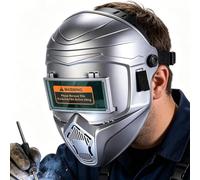 Auto Darkening Welding Helmet - Anti-Glare Helmet, Face Shield for Safety Management, Protective Vision Accessory, Industrial Utility Piece with Multi-Sensor, Workshop Kit for Shielding and Securing