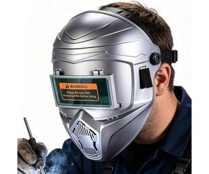Auto Darkening Welding Helmet - Anti-Glare Helmet, Face Shield for Safety Management, Protective Vision Accessory, Industrial Utility Piece with Multi-Sensor, Workshop Kit for Shielding and Securing