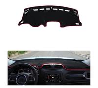 Auto Dashboard Cover Per Jeep Per Renegade BU 2015-2020 2021 2022 Tappetino Copri Cruscotto Auto Parasole Tappetino Pannello Strumenti Tappeti Anti-UV Cruscotto Cover Pad(Red Side)