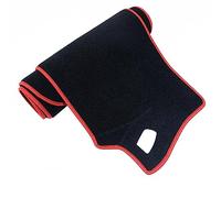 Auto Dashmat Protect Pad Parasole Cuscino Copertura Cruscotto Per Toyota Per Yaris Per Cross XP210 2021 2022 2023(Polyester Red Edge)