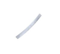 Auto Davanzale Bagagliaio Protegge Adesivi Per Auto 90 Cm Universali In Fibra Carbonio Per Paraurti Posteriore Strisce Protezione Antigraffio Anticollisione(Argento)