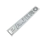 Auto Decalcomanie Adesivi per Mitsubishi Pajero V31 V32 V33 V43, Adesivo Decorazione l'emblema Distintivo, Lettera Logo Emblema Badge Adesivi Auto Decorare Accessori,A