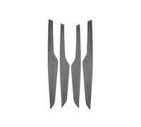Auto Decorativo Per BMW Per X5 F15 Per X6 F16 2014-2018 Strisce Decorative Per Porte Interne 4 Pezzi Accessori Per Modanature Auto(X6 carbon leather)