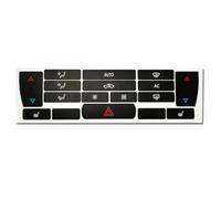 Auto Decorazioni Compatibile con SAAB per 9-3 2003 2004 2005 2006 2007 Adesivo per la riparazione del pulsante di controllo del clima dell'aria condizionata