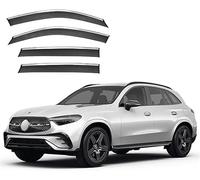 Auto Deflettore per Mercedes-Benz GLC 2016-2021 X253,Acido Acrilico Deflettori D'Aria Set Deflettori Finestrini Auto Pioggia Antivento Riduzione del Rumore Installazione Semplice Accessori per Auto