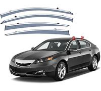 Auto Deflettori Aria per Acura TL UA8 UA9 2009-2014 Parapioggia Integrati Antivento Antipioggia Sole Porta Visiera Vent Ombra Accessori