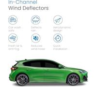 Auto Deflettori Aria per Audi a4 MK4-B8 2009-2016, Laterali Finestrini Pioggia Deflettori Ombra Accessori Auto