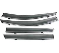 Auto Deflettori Aria per Audi A4L B9 2017-2024 Parapioggia Integrati Antivento Antipioggia Sole Porta Visiera Vent Ombra Accessori
