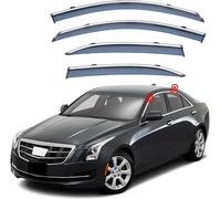 Auto Deflettori Aria per CADILLAC ATS-L MK1 2014-2018, Laterali Finestrini Pioggia Deflettori Ombra Accessori Auto