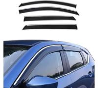 Auto Deflettori Aria per Mazda CX5 CX 5 CX-5 2017-2021 Parapioggia Integrati Antivento Antipioggia Sole Porta Visiera Vent Ombra Accessori