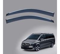 Auto Deflettori Aria per Mercedes Benz V-Class W447 2016 Parapioggia Integrati Antivento Antipioggia Sole Porta Visiera Vent Ombra Accessori