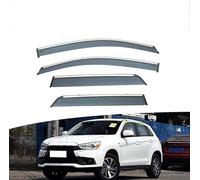 Auto Deflettori Aria per Mitsubishi ASX 2010-2020 Parapioggia Integrati Antivento Antipioggia Sole Porta Visiera Vent Ombra Accessori