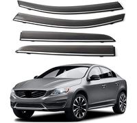 Auto Deflettori Aria per Volvo S60 S60L 2011-2019 Parapioggia Integrati Antivento Antipioggia Sole Porta Visiera Vent Ombra Accessori