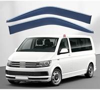 Auto Deflettori Aria per VW Caravelle 2015+ Parapioggia Integrati Antivento Antipioggia Sole Porta Visiera Vent Ombra Accessori