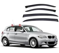DdaiXQ Auto Deflettori d'Aria per BMW 1 Series E87 2004-2010, Finestrino Laterale Visiera Anti Fumè Parapioggia deflettori Aria Deflettore del Vento