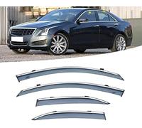Auto Deflettori d'Aria per Cadillac ATS 2012-2019 Deflettori d'Aria Finestrini Laterali Copertura Antipioggia Paralume Antiappannamento