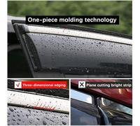 Auto Deflettori d'Aria per Hyundai Elantra 2016 2017 2018 2019 Deflettori d'Aria Finestrini Laterali Copertura Antipioggia Paralume Antiappannamento