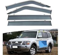 Auto Deflettori d'Aria per Mitsubishi Pajero V73 2008-2022 Deflettori d'Aria Finestrini Laterali Copertura Antipioggia Paralume Antiappannamento
