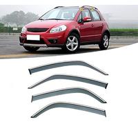 Auto Deflettori d'Aria per Suzuki SX4 Hatchback 2010+ Deflettori d'Aria Finestrini Laterali Copertura Antipioggia Paralume Antiappannamento