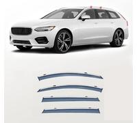 Auto Deflettori d'Aria per Volvo V90 2018-2022 Deflettori d'Aria Finestrini Laterali Copertura Antipioggia Paralume Antiappannamento