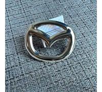 Auto dei Loghi Anteriori Posteriori Volante Sostituzione Mobilistico Distintivo È Adatto per Mazda 2 2011-2014, Resistente, Nero, Argento, Fibra di Carbonio,Steering Wheel-Silver
